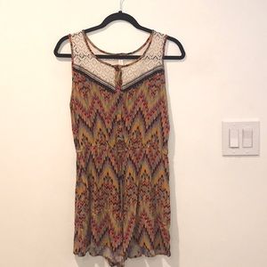 TRIBAL BOHEMIAN ROMPER